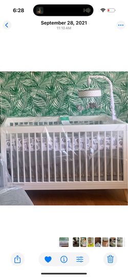 Free crib With mattress