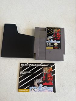 Nintendo NES Romance Of The Three Kingdoms game