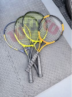 Racquets for sale. Altogether