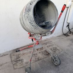 Bauer Cement Mixer 4 Cubic Ft