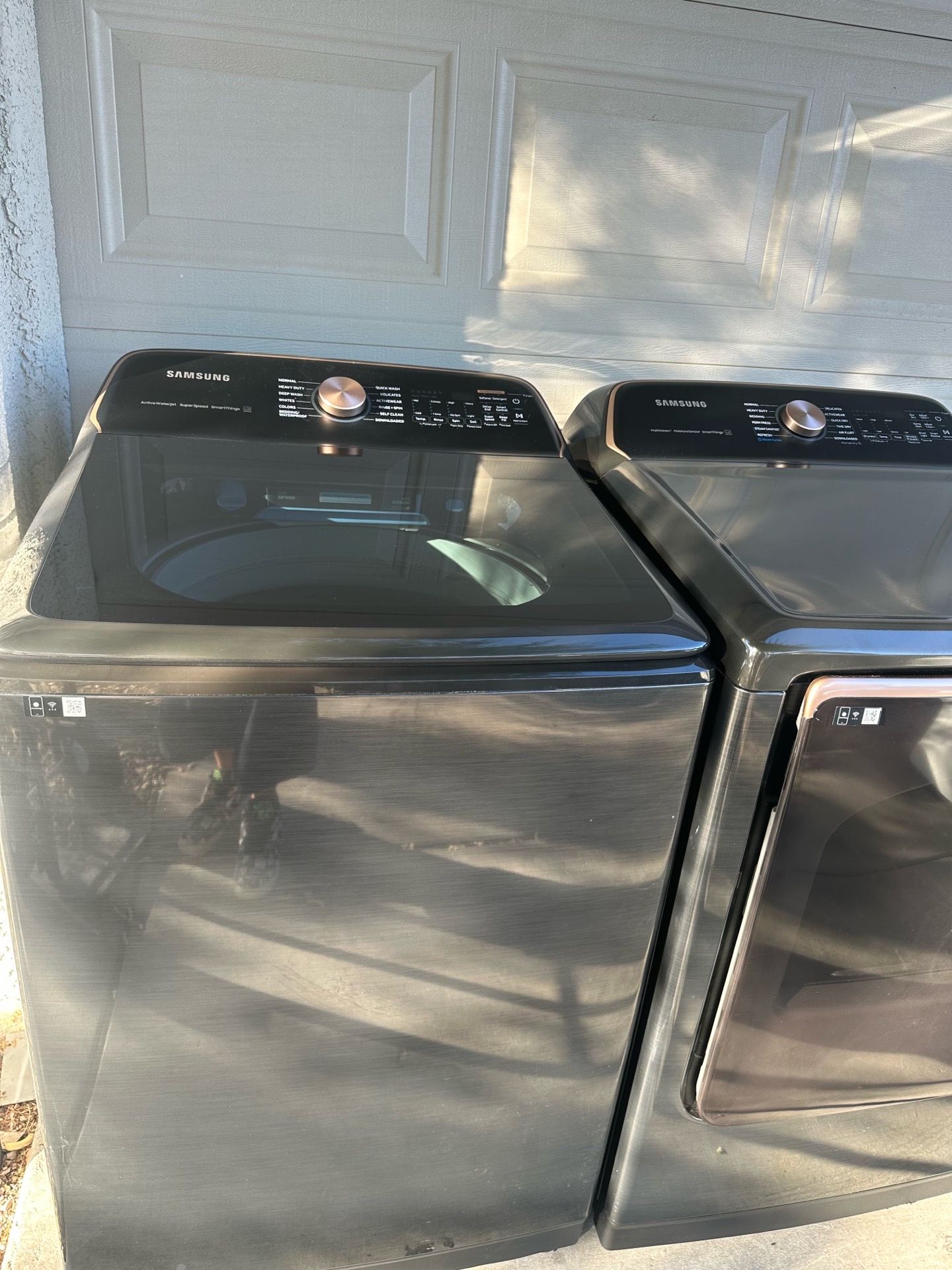 Samsung washer and gas dryer matching set