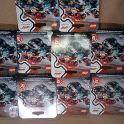 10 Mini Figures Packs Formula 1 F1 Mystery Box 