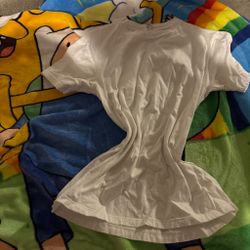 Oversized white tee size medium
