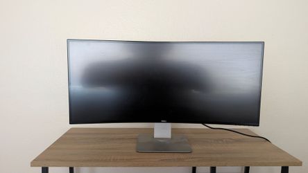 Monitor Dell U3417W - curved 1440p - 34" diagonal