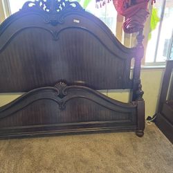 Wooded Queen Bed Frame