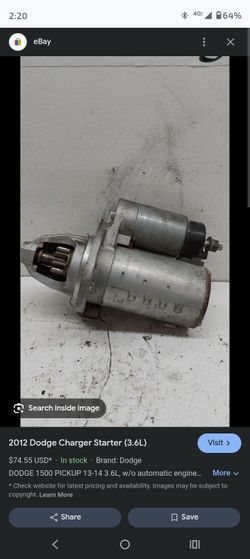 Used 2006 Dodge Charger Starter