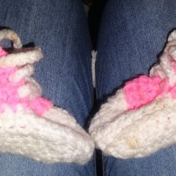 Handmade Knitted Converse