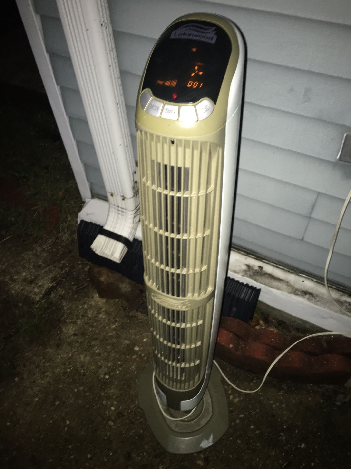 Nice large rotating tower fan only $25