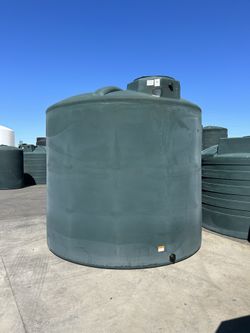 New 5000 Gallon Water Tanks 