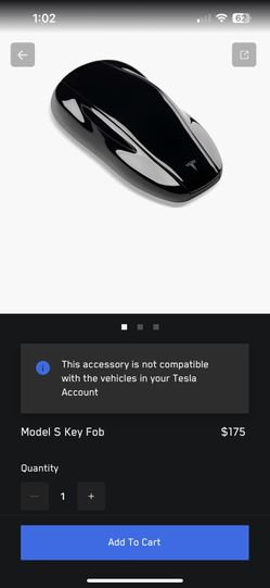 Tesla S Key Fob
