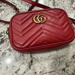 Gucci small marmont Red 