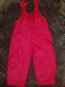 Girls Snow Suit overalls