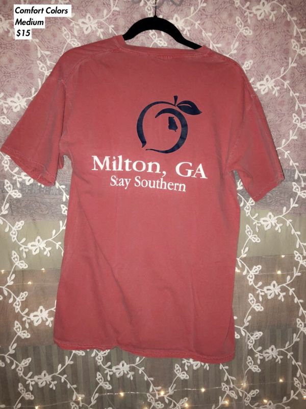 Milton Comfort Colors T Shirt Stay Southern For Sale In