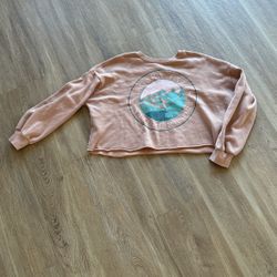 NIAGARA FALLS CROP SWEATSHIRT MEDIUM