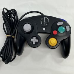 Nintendo GameCube Super Smash Bros Ultimate Edition Black Controller OEM DOL-003