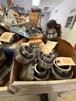 Mixed bearings industrial fan electrical HVAC