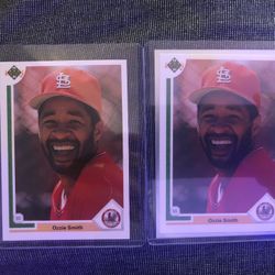 1991 Upper Deck Ozzie Smith Baseball Card 