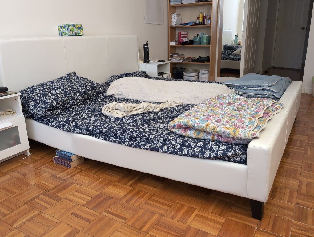 Bed Frame With Headboard - King Size