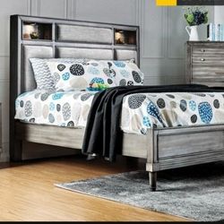 Queen Bed Frame With Mattress 
