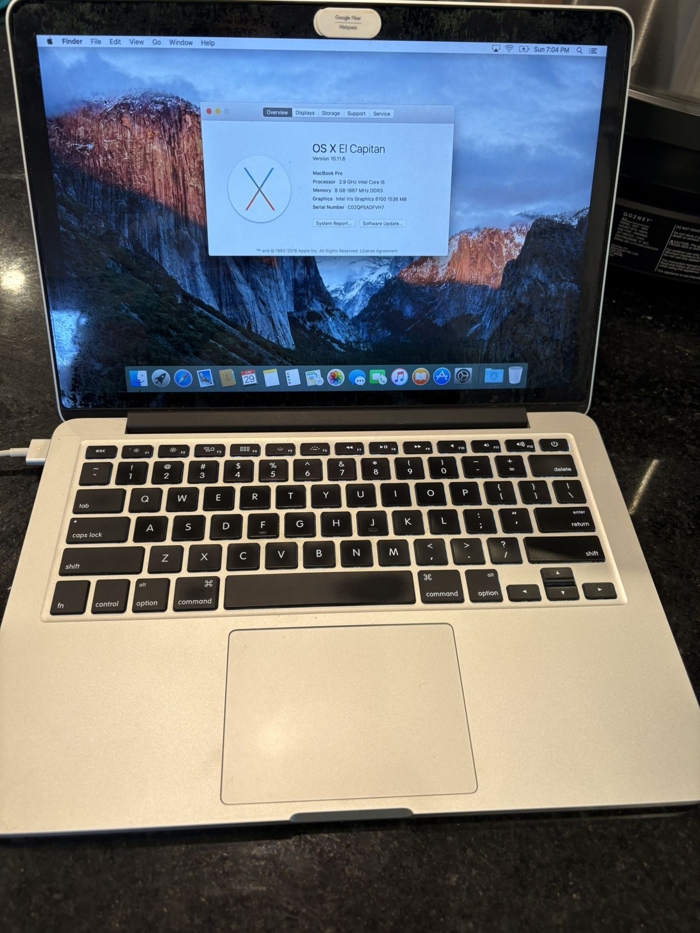 MacBook Pro 2016