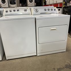 Top Load Washer/dryer Set
