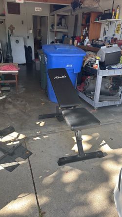 Apollo adjustable workout bench