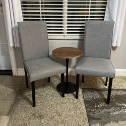 Chair + Bar Height Table $150