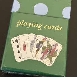 Kate Spade Green Deck Of Cards