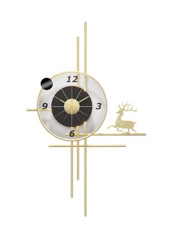 Large Modern Wall Clock 38.6inch