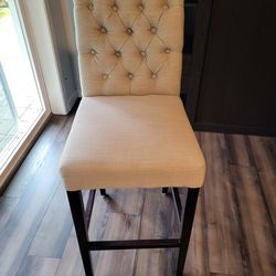 World Market Upholstered Counter Stool x 4 - Like New!