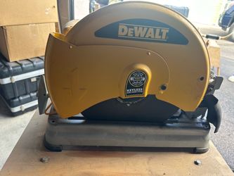 DeWalt Chop Saw with Keyless Blade Change