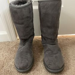 Gray UGG boots