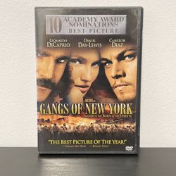 Gangs Of New York DVD Movie 2-Disc Set Leonardo DiCaprio Daniel Day Lewis 2003