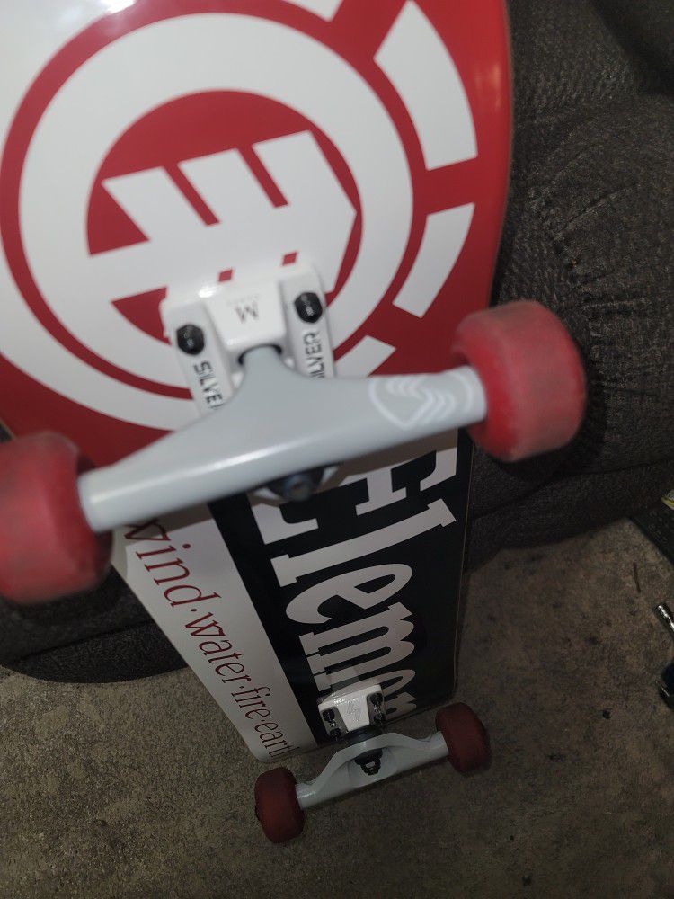 Brand New Element Complete Silver Trucks Wanting 60 Or Best Offer