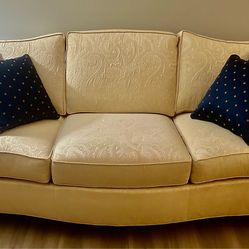 Ethan Allen Cream Colored Sofa/Couch