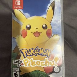Pokémon: Let’s Go Pikachu! - Nintendo Switch