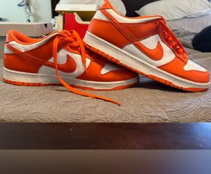 Nike Dunk Low Syracuse Orange Men's Size 13 With Box