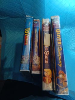 Walt Disney vhs bundle new sealed