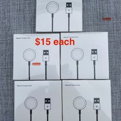 Watch Charger Magnetic Fast Charging Cable [Portable] Magnetic Wireless Charging Compatible with iWatch Series Ultra/10/9/8/7/6/SE/5/4/3/2-[3.3FT] Whi