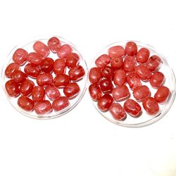 12 Watermelon Tourmaline Beads 