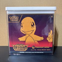 Pokemon Center Exclusive Elite Trainer Box Obsidian Flames *SEALED*