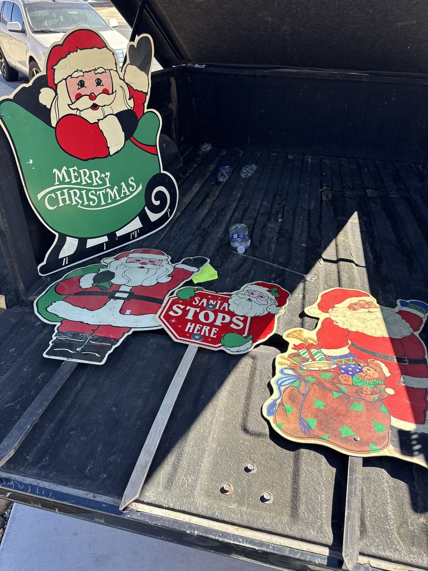 Christmas Santa Yard Signs
