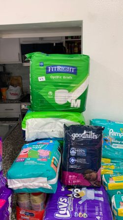 Pampers baby and adult