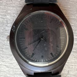 Wood Watch "To My Son" Engraved - New Battery