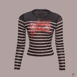 Mesh Long Sleeve Shirt 