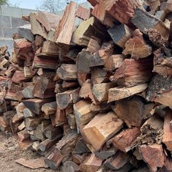 Dry Split Almond Mix Firewood!!!Ready Too Burn Seasoned Wood!!!