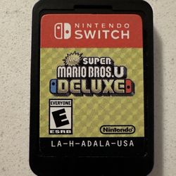 Nintendo Switch Super Mario Bros U Deluxe Cartridge Only 