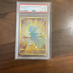2021 Pokemon Celebrations Psa 10 Fa/mew