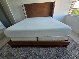 King mattress and optional box springs