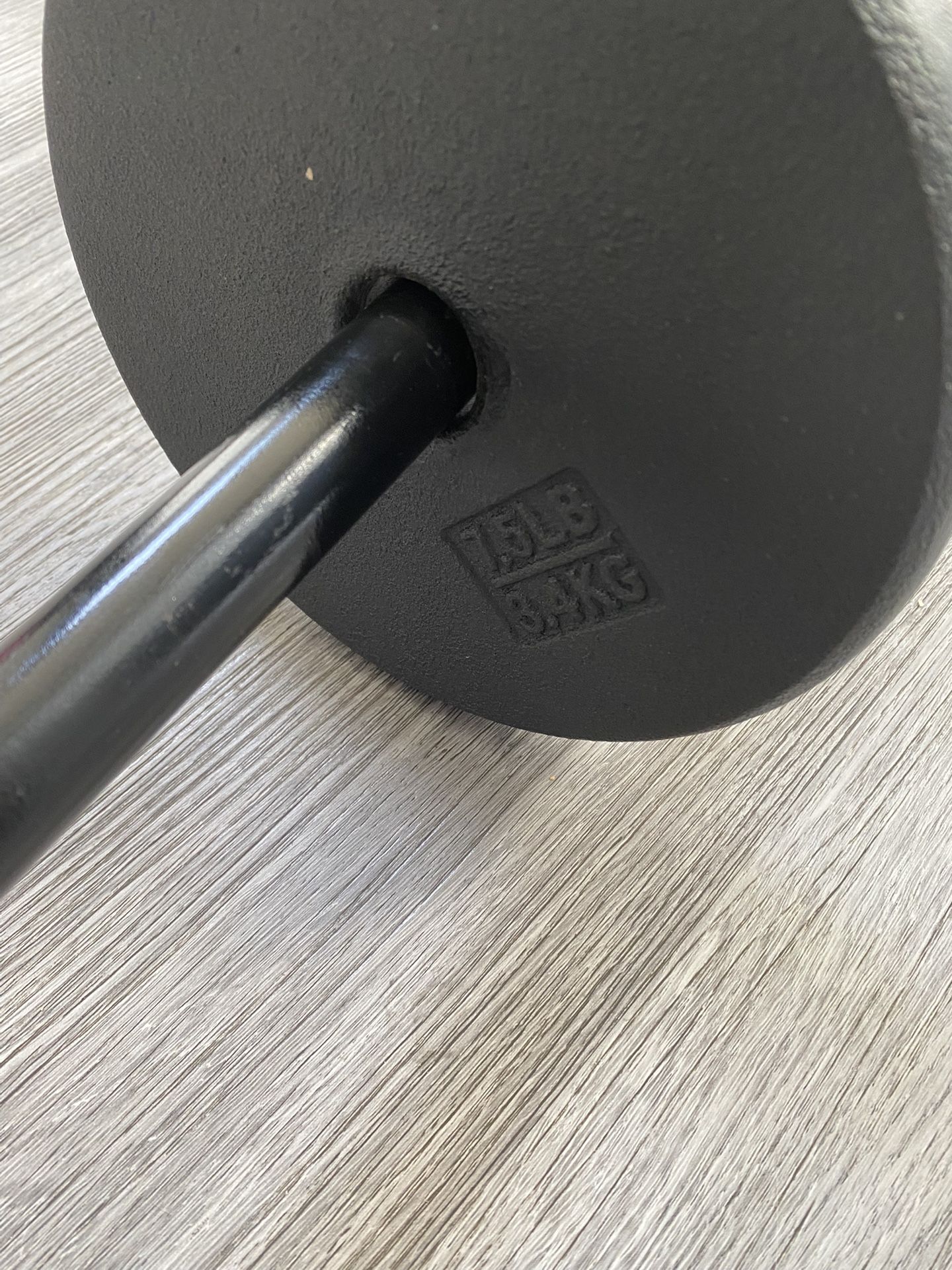 1” Solid Barbell / Weight Bar (New)